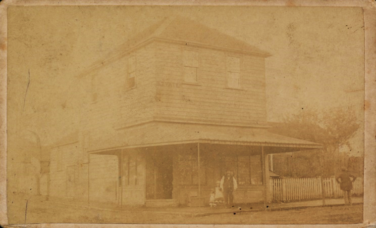 Sepia photo of Gardner and Sons, Cambridge