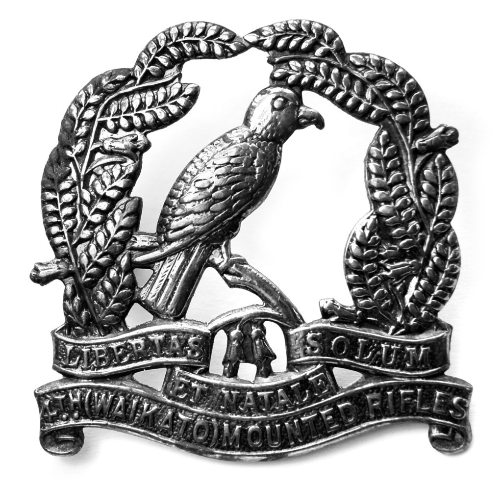 Waikato Mounted Rifles Cap Badge