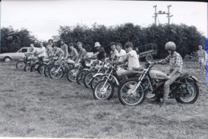 Farm bikes at Te Miro Sports, March 1972