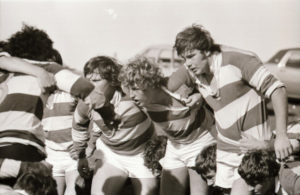 Rugby game, May 1983