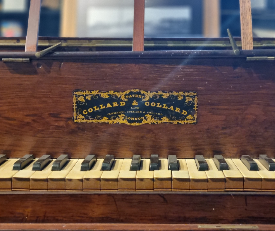 Square piano made by Collard and Collard in 1848