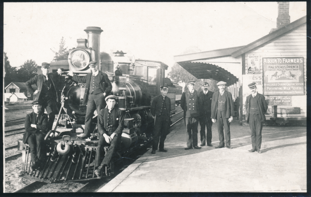Stream Train at Cambridge Railway Station