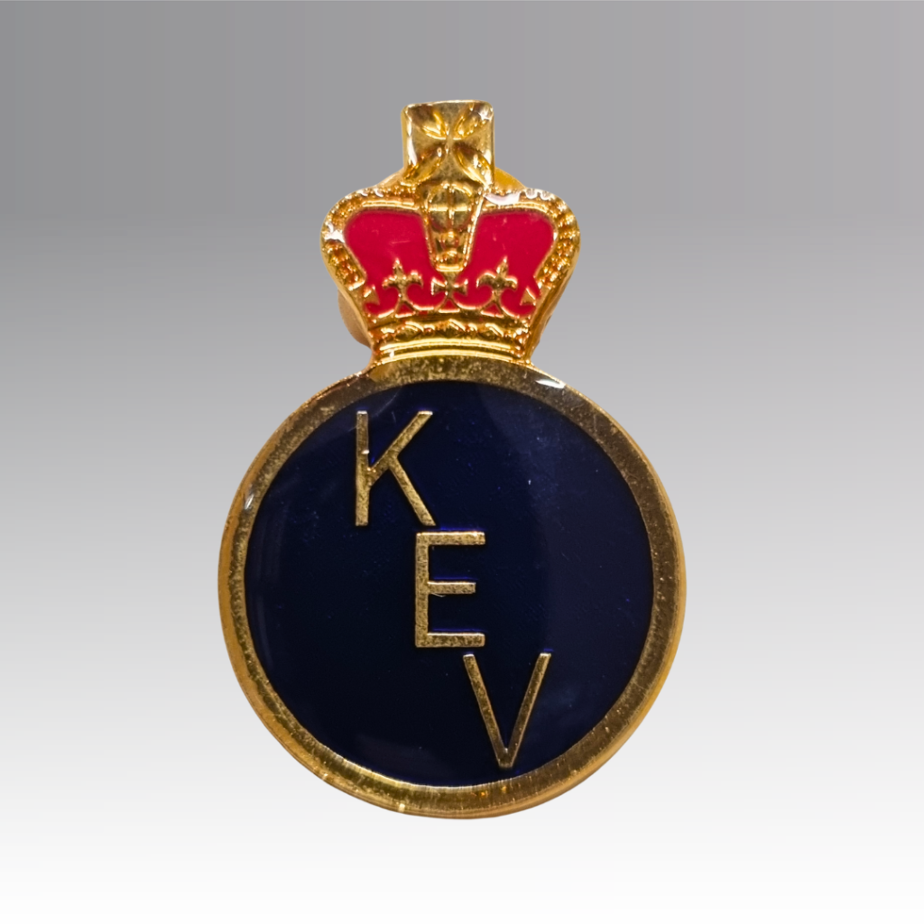 King’s Empire Veterans Association badge