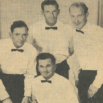 Cambridge Quartet, Sept 1963 featuring Ron Griffiths, Len Gerrance, Chas Strange and Harry Shields.